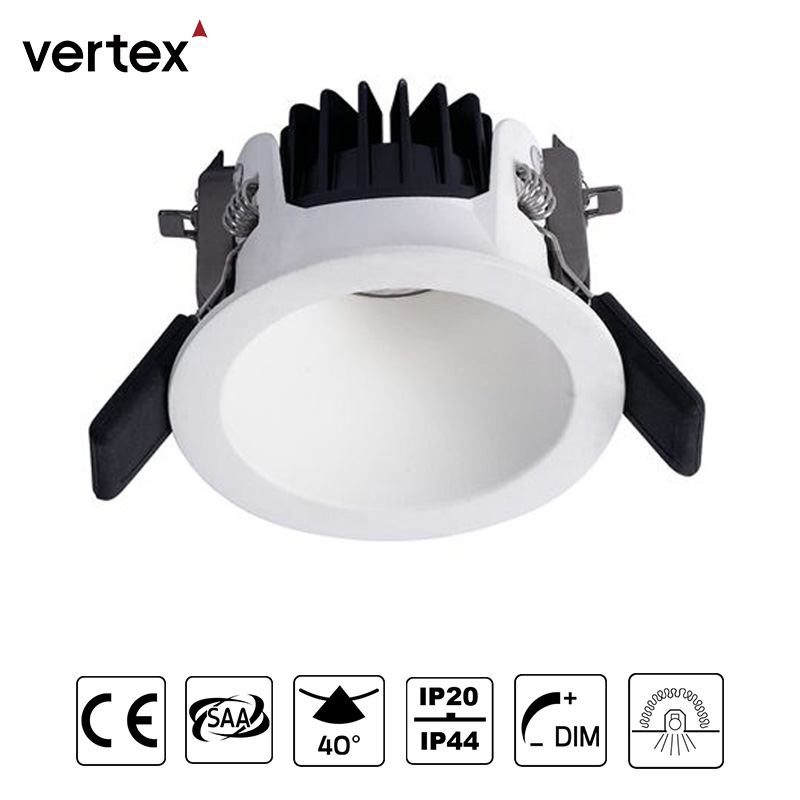 Recessed ceiling light with smart spring  VA6214