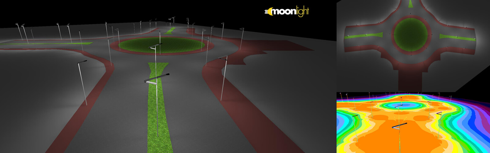 3D Photometric Simulation of Palm solar street light