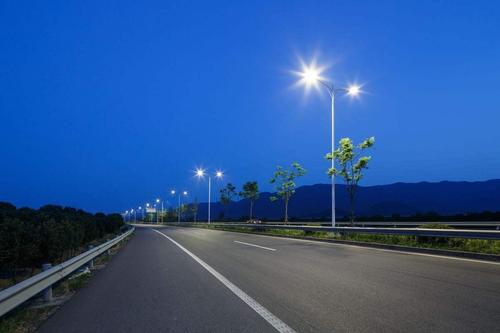 Solar street light project in Saudi Arabia of Cmoonlight