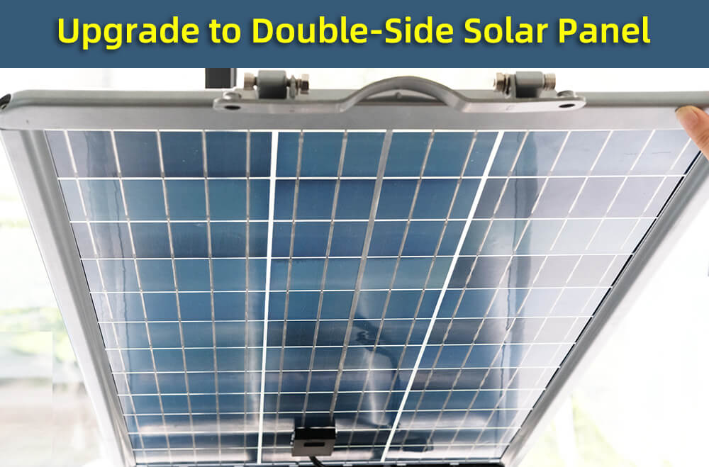Double-Sided Solar Panel