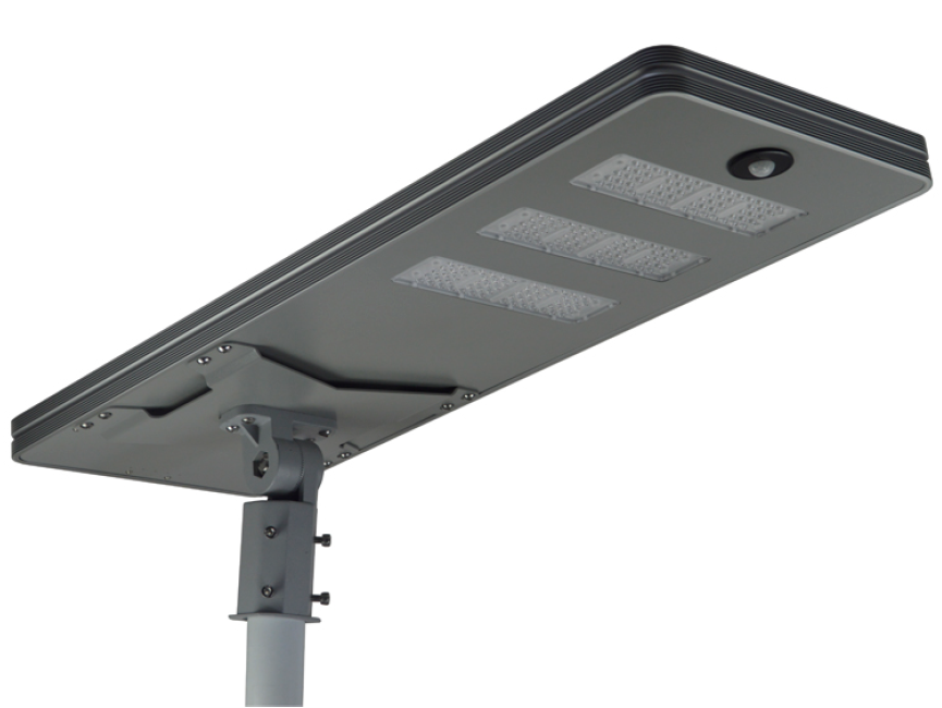 100W Adjustable All-in-One Solar Street Lighting | Cmoonlight