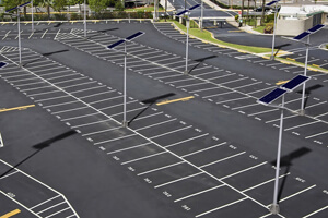 LED Solar Parking Lot Light - Cmoonlight