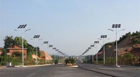 Solar LED Lighting for Road Projects