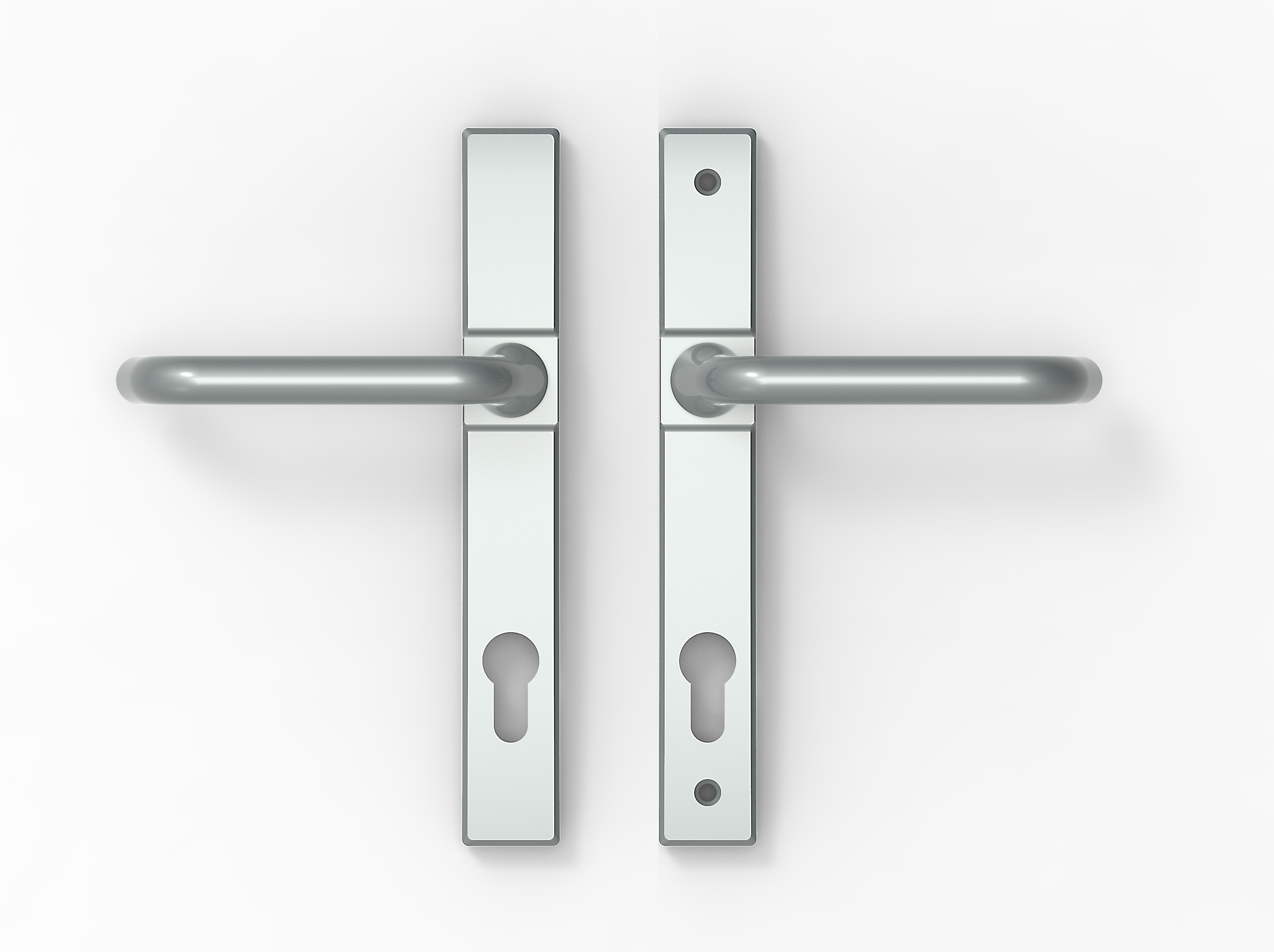 Interior Door Handles with Locks (Lever E) - 2 Point