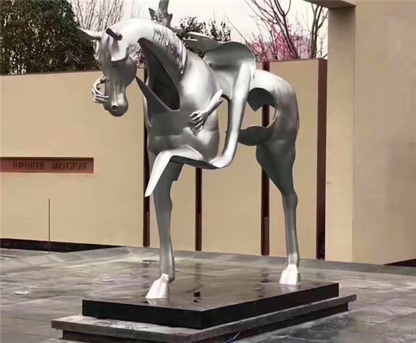 Life Size Metal Horse Sculpture For Sale