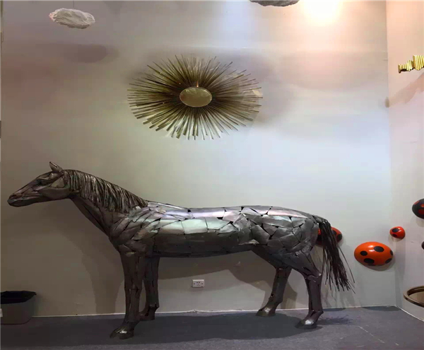 Life Size Metal Horse Sculpture For Sale