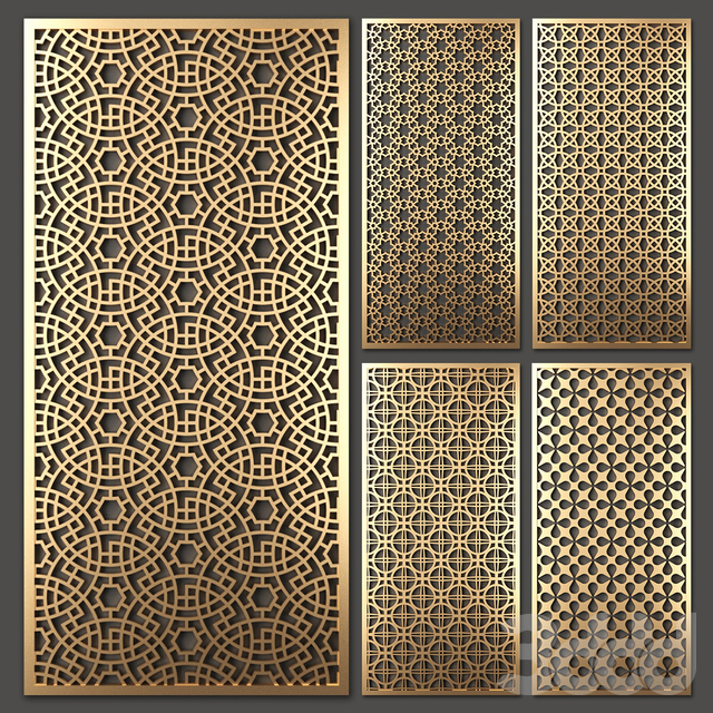Stainless Steel Decorative Laser Cut Screen Panel