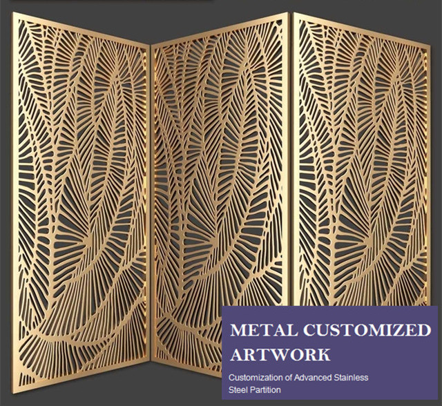 Stainless Steel Decorative Metal Partition
