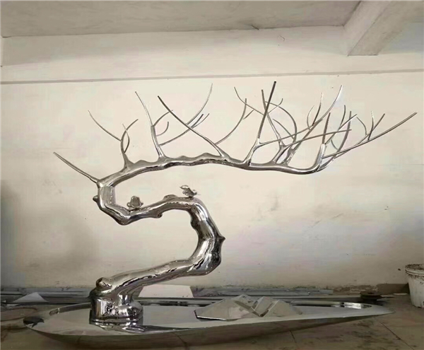 Stainless Steel Tree Sculpture