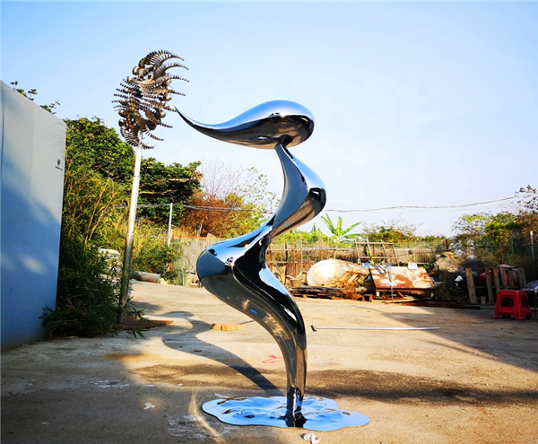 Stainless Steel Human Sculpture