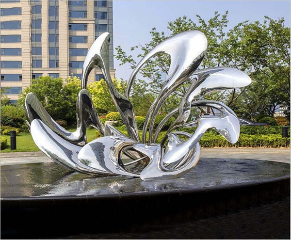 Stainless Steel Statues For Hotel Decoration