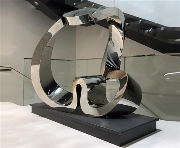 Hotel Lobby Decoration Stainless Steel Sculpture