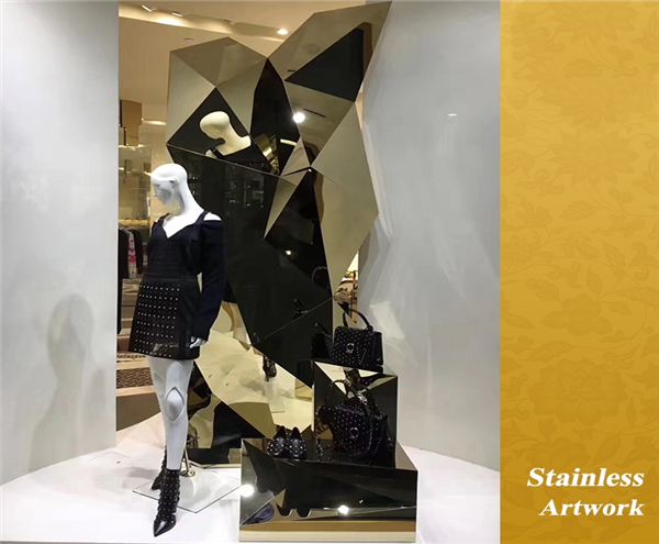 Stainless Steel Sculpture For Shopping Mall