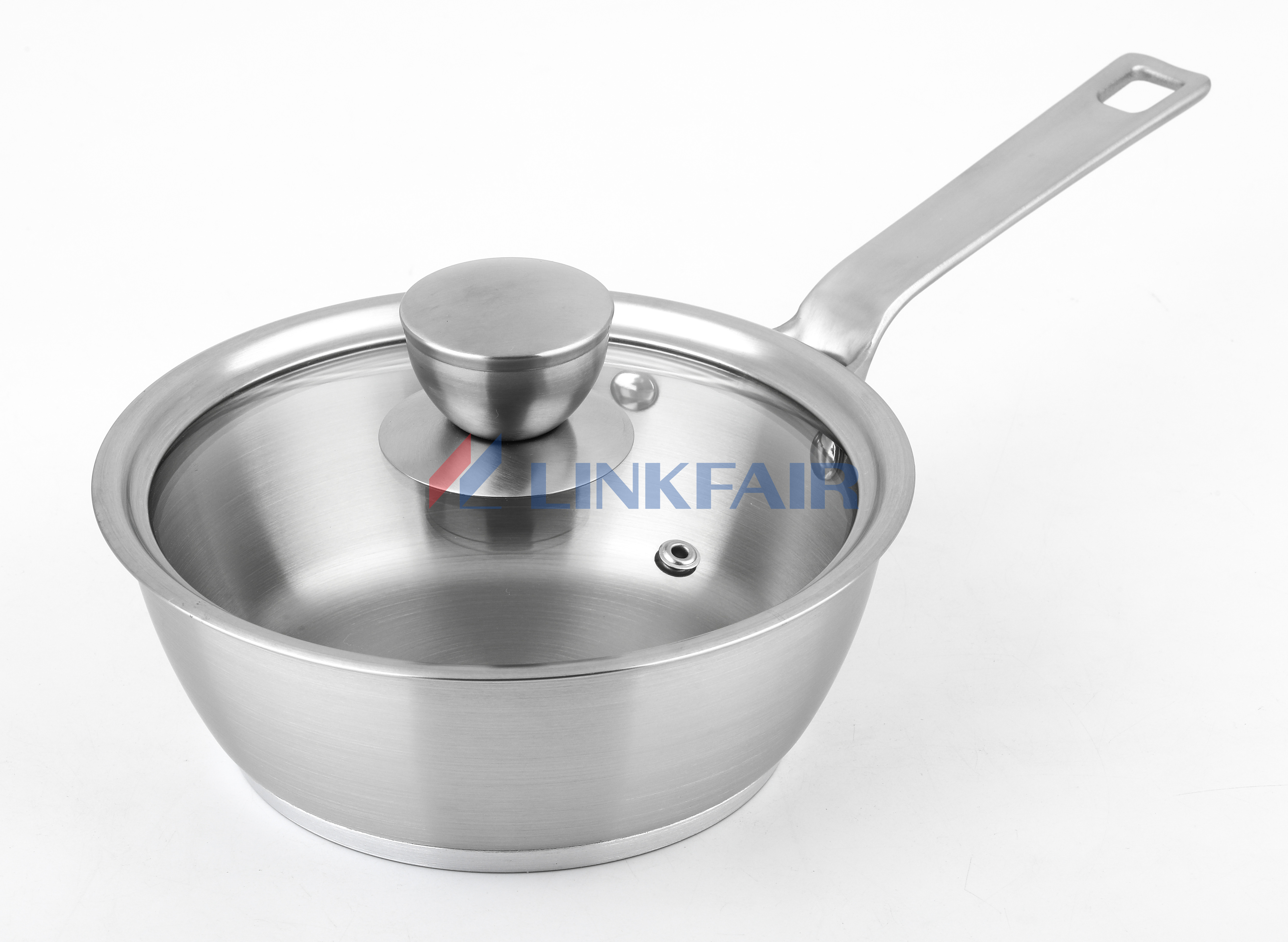 10-Piece Stainless Steel Cookware Set of Bowl Shape
