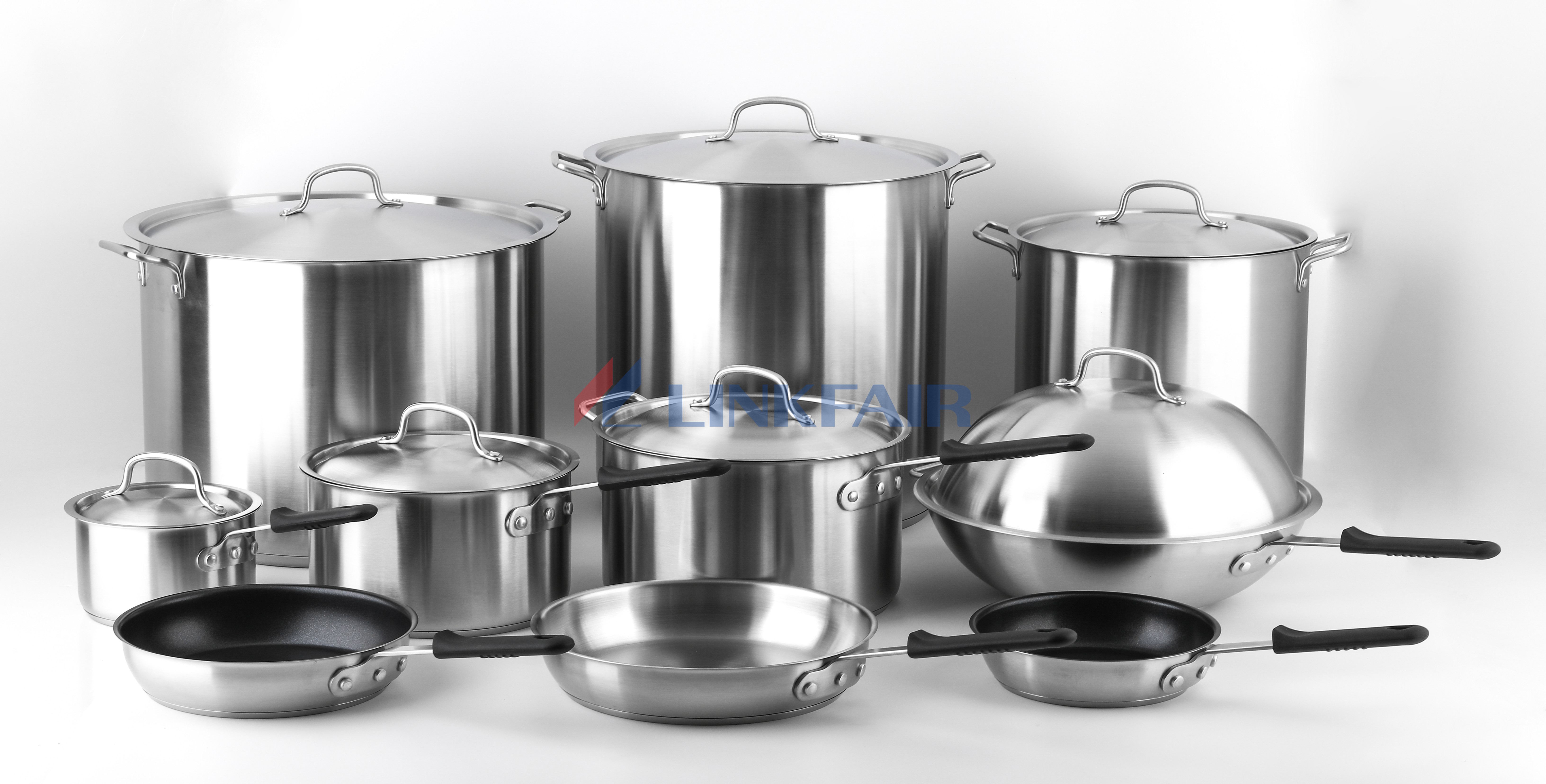 Commercial Cookware Series, big sizes Cookware Set for Commercial use