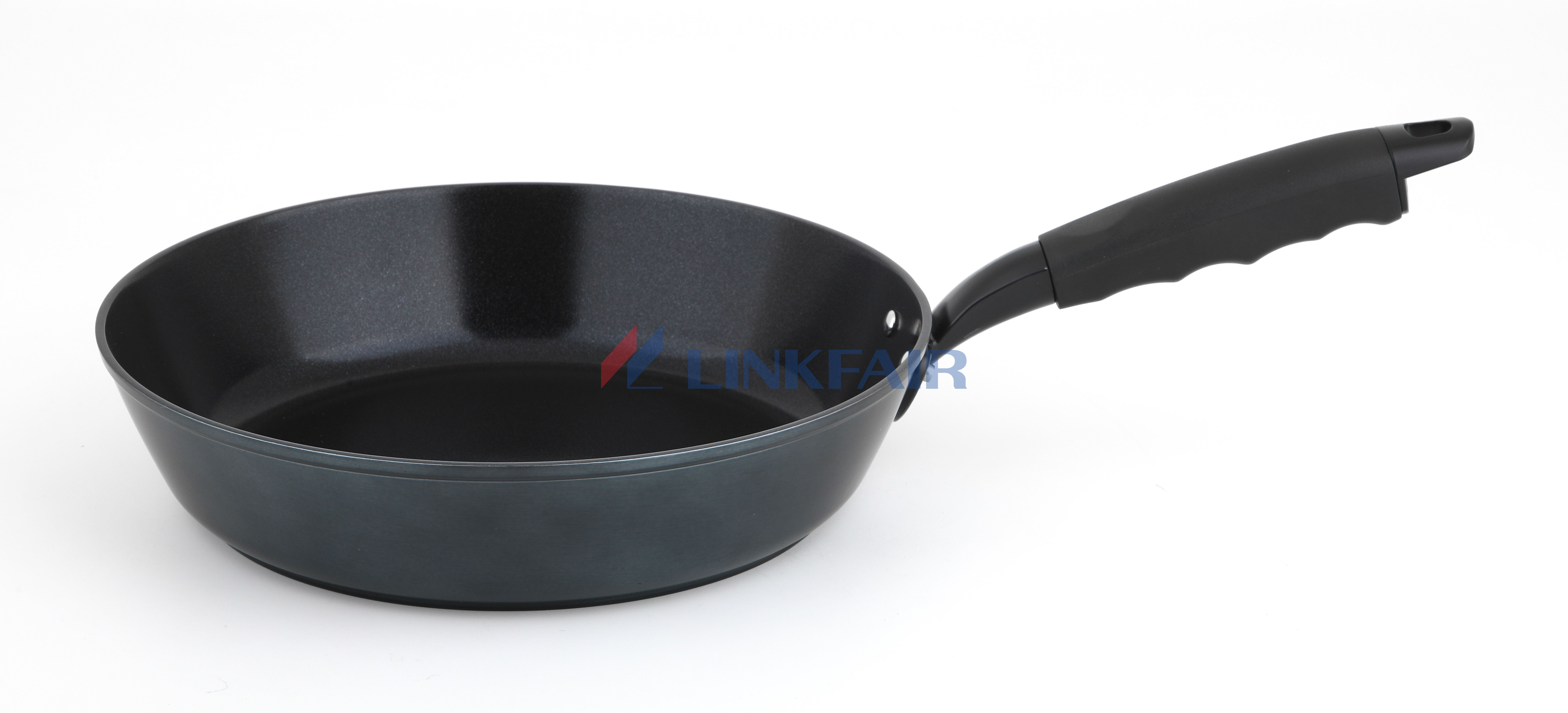 6-Piece Non Stick Cookwarer Set with Metalic Black Exterior