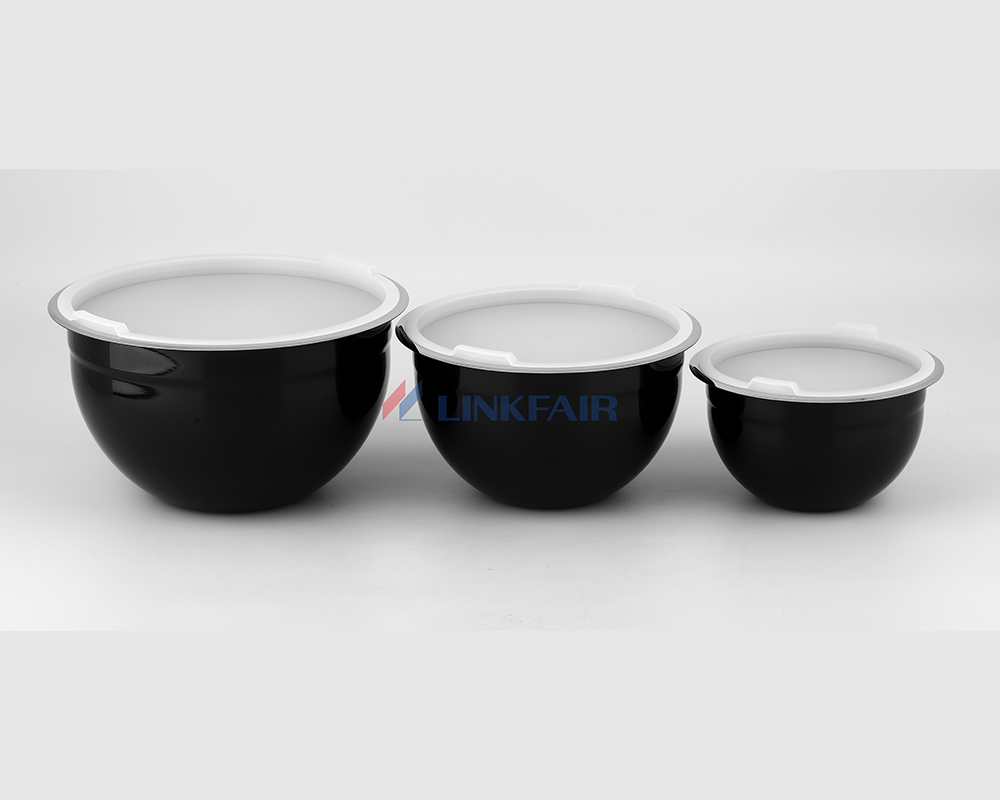 3-piece 1.5QT, 3QT , 5QT Stainless Steel Mixing Bowl Cookware Set