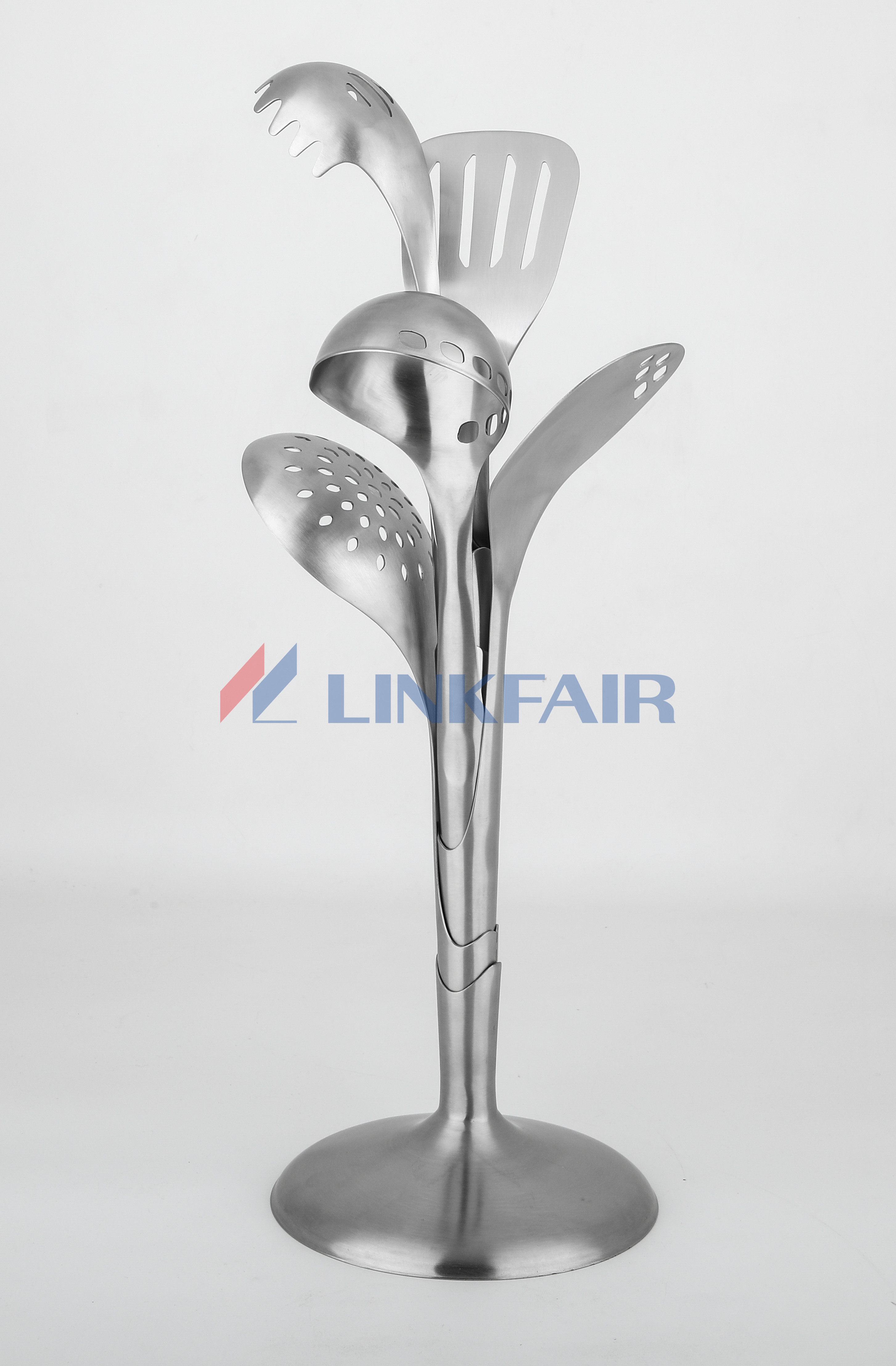 6-piece Stainless Steel  Flower Ladles set 