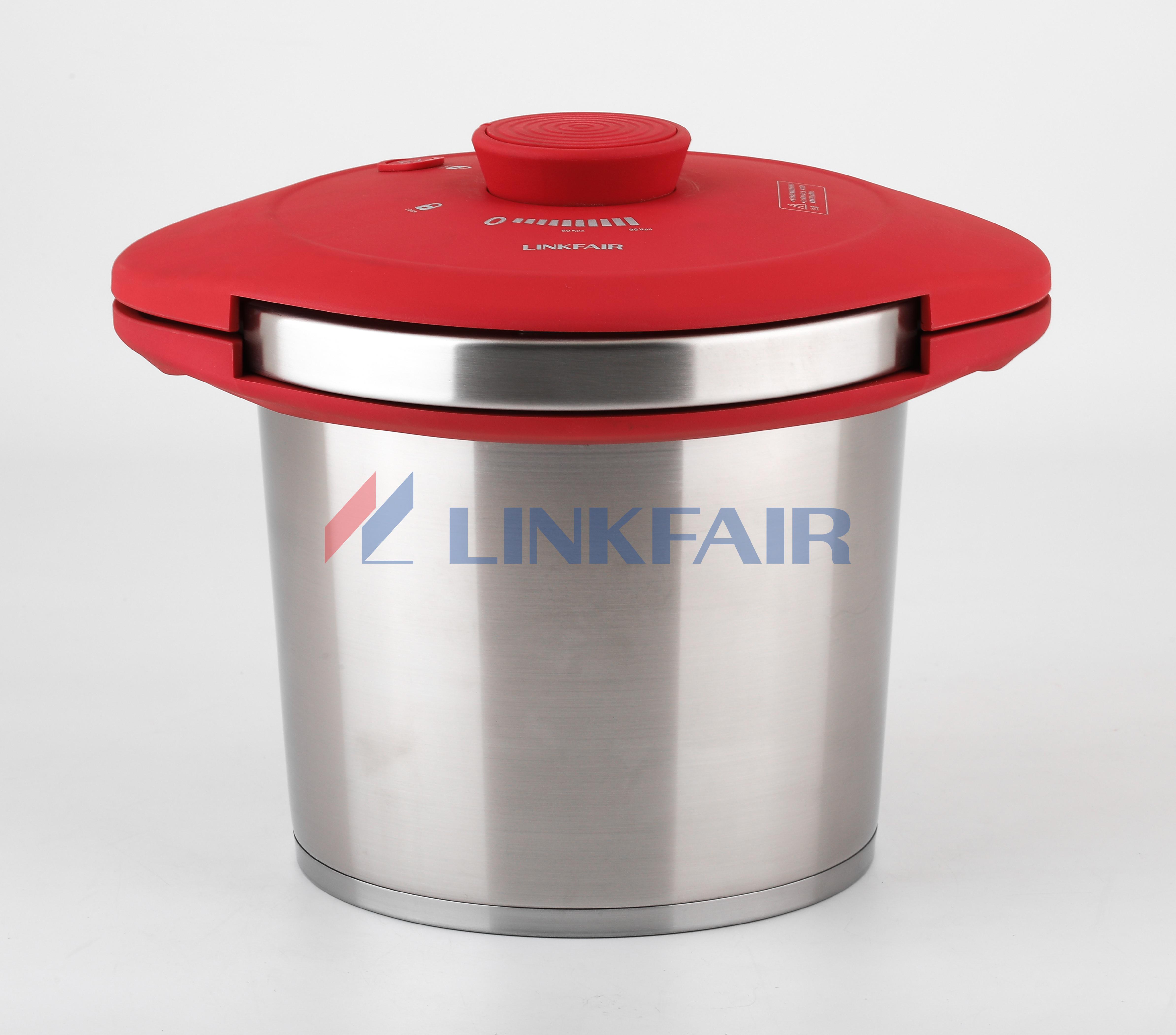 UFO Pressure Cooker, 7L/7.4QT Classic Pressure Pot with Red Lid 