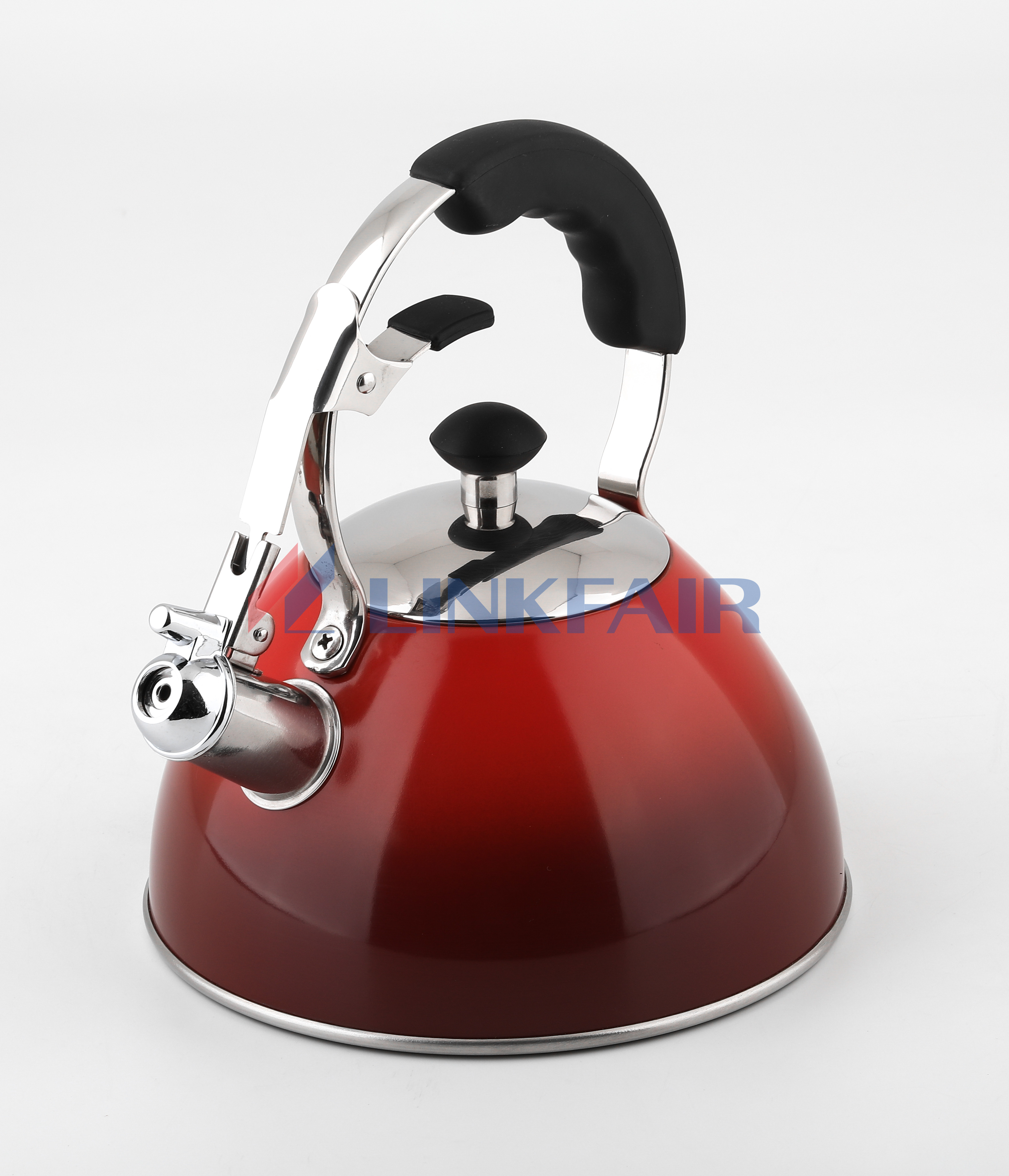 2.0L Gradient Red Stainless Steel Kettle