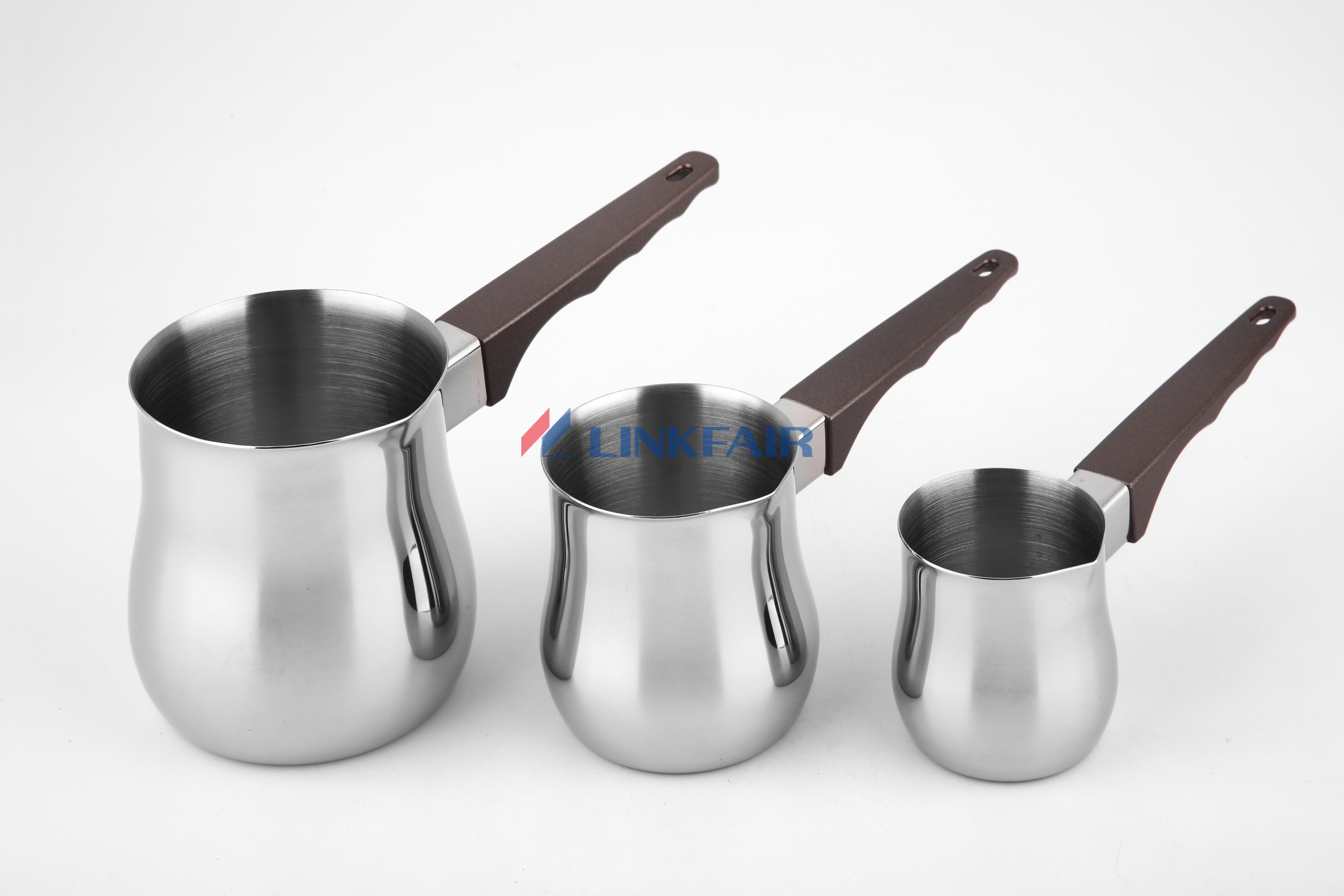 3-Piece Stailess Steel Milk Cups