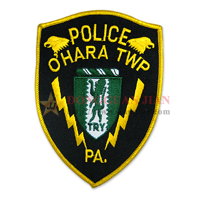 Benutzerdefinierte Logo-Polizei-Patches