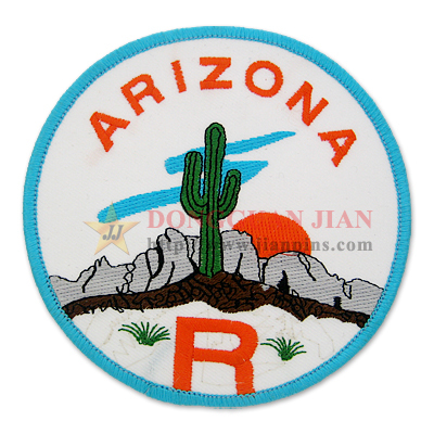 arizona embroidery patches