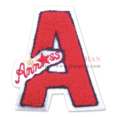 chenille letter patches supplier