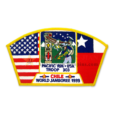 Elaborate Scout Patches