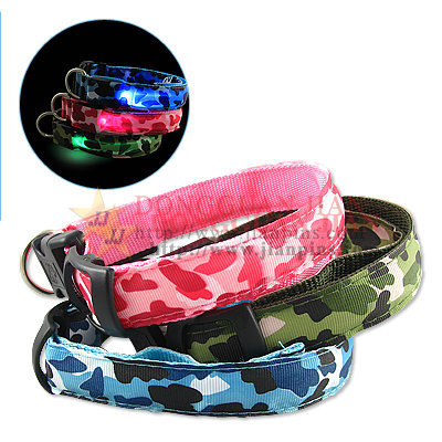 Glow In Dark LED Light up Collier pour chien