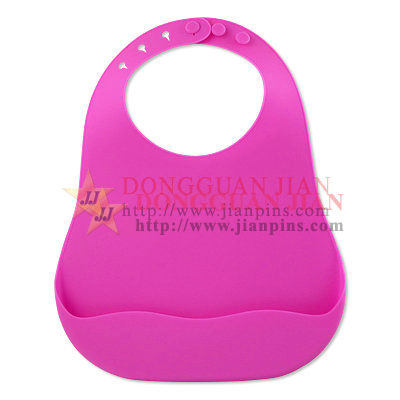 Lance de silicone rosa para bebês
