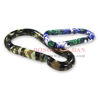 Dye Sublimated Aluminum Alloy Carabiners