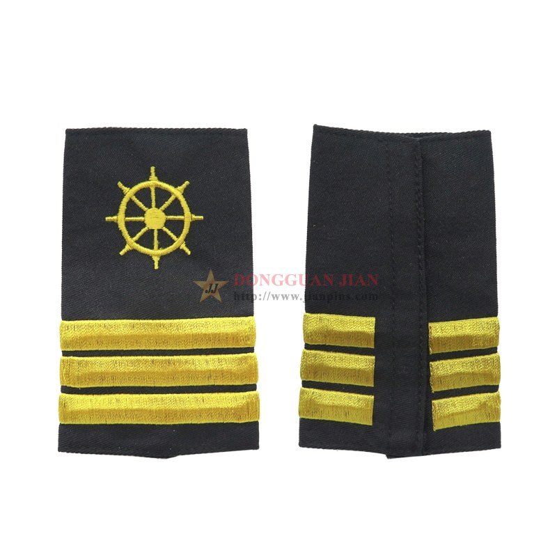 Custom Military Velcro Patches - China Pilot Epauletes and Epaulette  Merchant Navy price