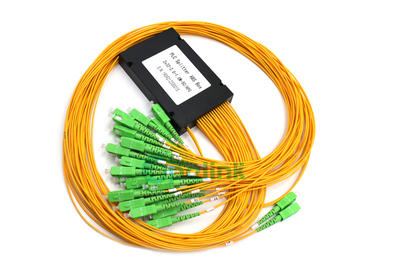 Fiber Optic PLC Splitter: 2x32 Custom Fiber Splitter, 2.0mm SC/APC, ABS BOX Package