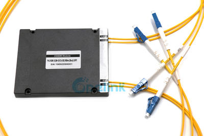 OADM Module: 2CH Optical CWDM OADM, 2.0mm LC/PC ABS BOX packaging with Express Port