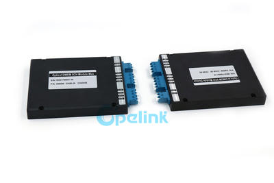 DWDM Mux Module: 8CH Optical Mux/ Demux DWDM, LC/PC Plug-in ABS BOX With UPG Port