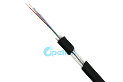 FTTH Flat Drop cable: Central Loose Tube Flat FTTH Drop Fiber Cable, FRP Strength Member GJYFXTCBY