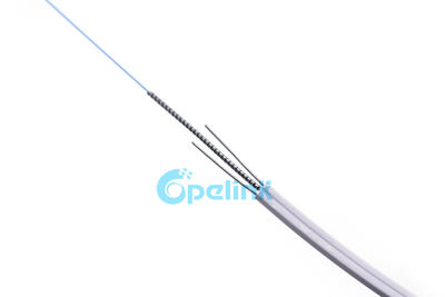 FTTH Anti-Rodent Drop cable: FTTH Bow-Type Metal Strength Member  Anti-Mouse Drop Cable