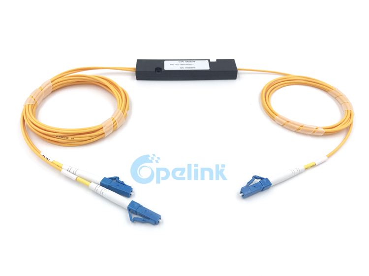 Low PDL Fiber Optic Circulator: LC/UPC 3 Ports Optical Circulator For EDFA