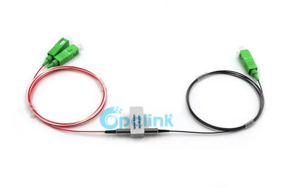 Fiber Optic Switch: 1X2 OSW Mechanical Optical Switch, 0.9mm SC/APC, Singlemode