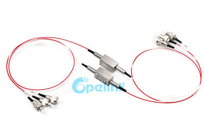 1X2 Optical Switch: OSW Mechanical Fiber Optic Switch, 0.9mm FC/UPC, Singlemode