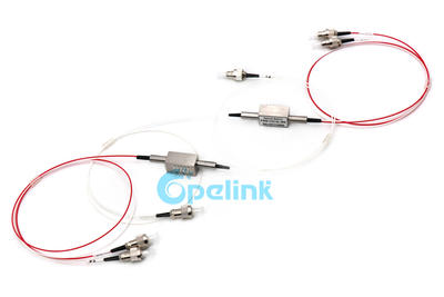 1X2 Optical Switch: OSW Mechanical Fiber Optic Switch, 0.9mm FC/UPC, Singlemode
