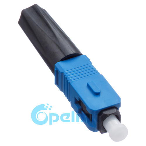Field Assembly Connector: SC/PC SingleMode Straight-Through Fiber Optic Fast Connector