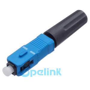 Field Assembly Connector: SC/PC SingleMode Straight-Through Fiber Optic Fast Connector