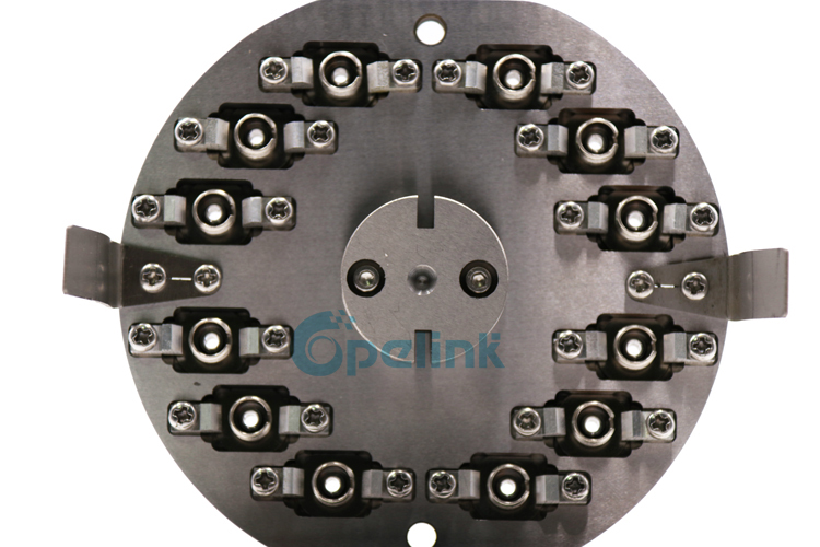 FC / APC Fiber Optic Polishing Fixture, Customized Fiber optic connector Polishing jig used in central polishing machine
