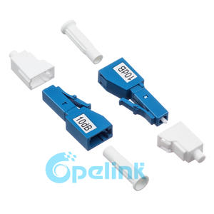 Fixed Fiber Optic Attenuator: LC/UPC Optical Plug-type Attenuator, Male-Female, Singlemode