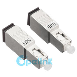 Fixed Optical Attenuator: SC/UPC Plug-in Fiber Optic Attenuator, Male-Female, Singlemode