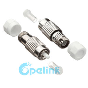 Fixed Fiber Attenuator: FC/UPC Plug-in Fiber Optic Attenuator, Male-Female, Singlemode
