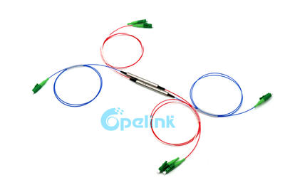 High performance Fiber Optic Circulator, 3 Ports LC/APC Optical Circulator For fiber amplifiers