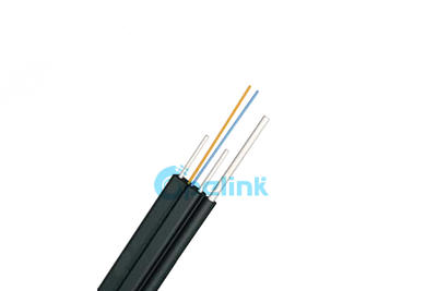 5.2mm x 2.0mm FTTH ADSS Optical fiber cable, aerial Bow-type drop cable, Singlemode G.657A2 Fiber